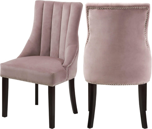 Oxford Pink Velvet Dining Chair - Furniture Stars (Chicago, IL)