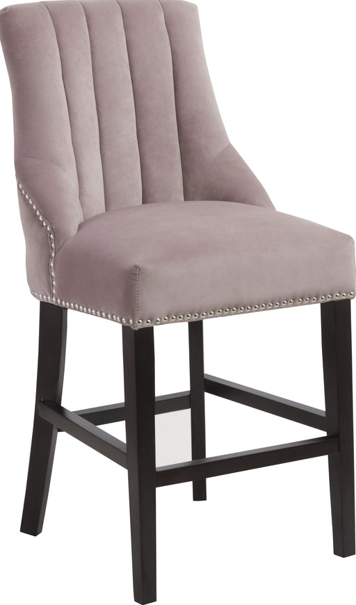 Oxford Pink Velvet Stool - Furniture Stars (Chicago, IL)