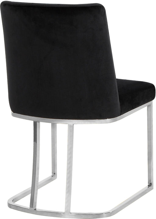 Heidi Black Velvet Dining Chair - Furniture Stars (Chicago, IL)