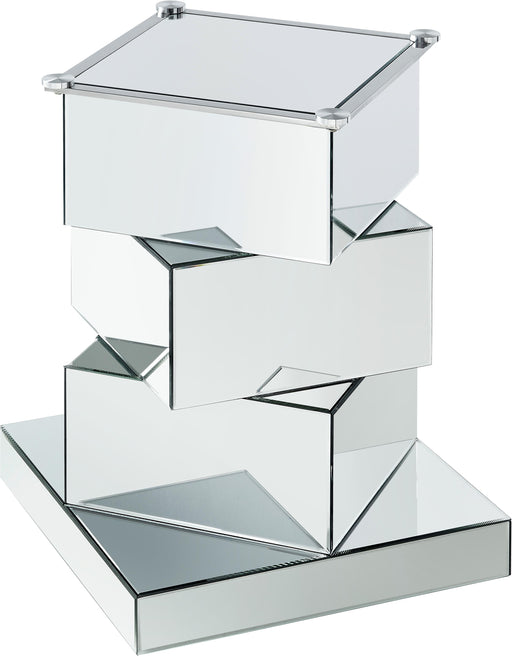 Haven Chrome Dining Table - Furniture Stars (Chicago, IL)
