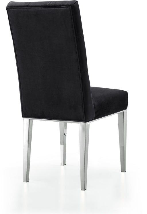 Juno Black Velvet Dining Chair - Furniture Stars (Chicago, IL)