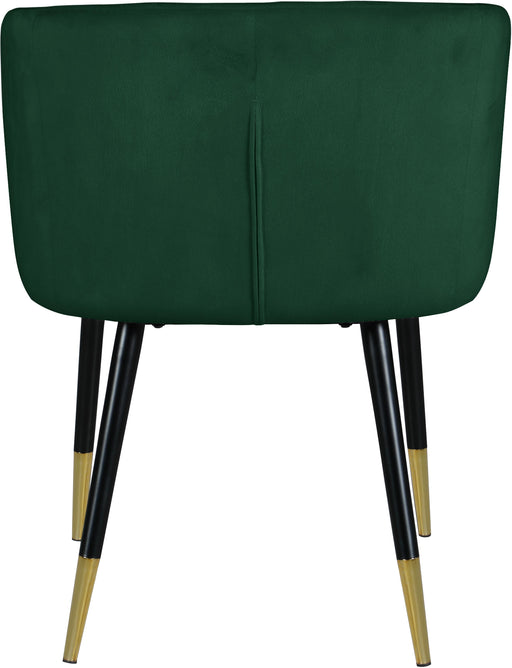 Louise Green Velvet Dining Chair - Furniture Stars (Chicago, IL)
