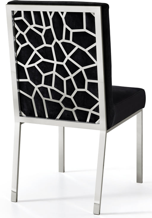 Opal Black Velvet Dining Chair - Furniture Stars (Chicago, IL)