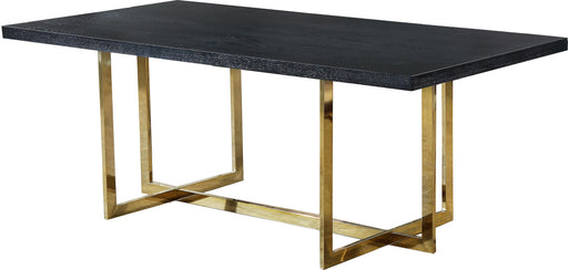 Elle Gold Dining Table - Furniture Stars (Chicago, IL)
