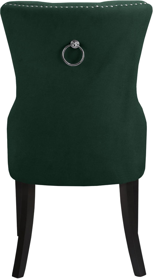 Nikki Green Velvet Dining Chair - Furniture Stars (Chicago, IL)