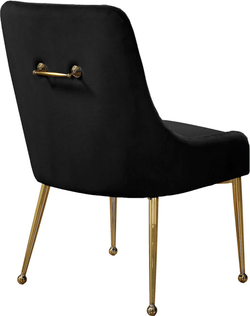 Owen Black Velvet Dining Chair - Furniture Stars (Chicago, IL)