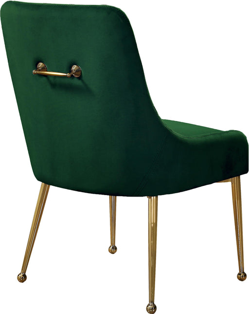 Owen Green Velvet Dining Chair - Furniture Stars (Chicago, IL)