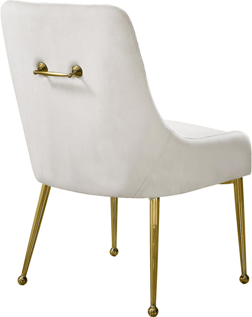 Owen Cream Velvet Dining Chair - Furniture Stars (Chicago, IL)