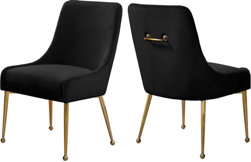 Owen Black Velvet Dining Chair - Furniture Stars (Chicago, IL)