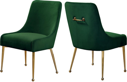 Owen Green Velvet Dining Chair - Furniture Stars (Chicago, IL)