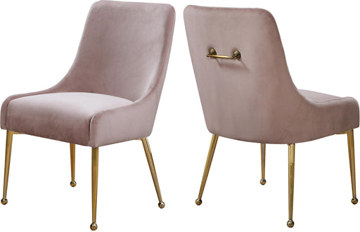 Owen Pink Velvet Dining Chair - Furniture Stars (Chicago, IL)