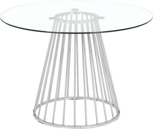 Gio Chrome Dining Table - Furniture Stars (Chicago, IL)