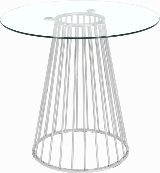 Gio Chrome Counter Height Table - Furniture Stars (Chicago, IL)