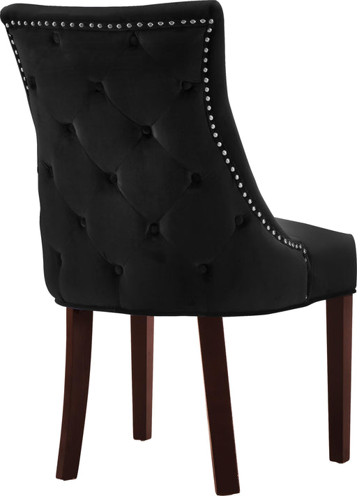 Hannah Black Velvet Dining Chair - Furniture Stars (Chicago, IL)