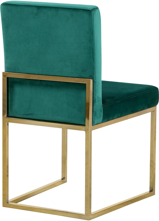 Giselle Green Velvet Dining Chair - Furniture Stars (Chicago, IL)