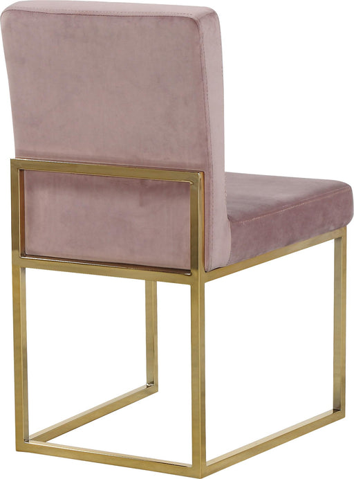 Giselle Pink Velvet Dining Chair - Furniture Stars (Chicago, IL)