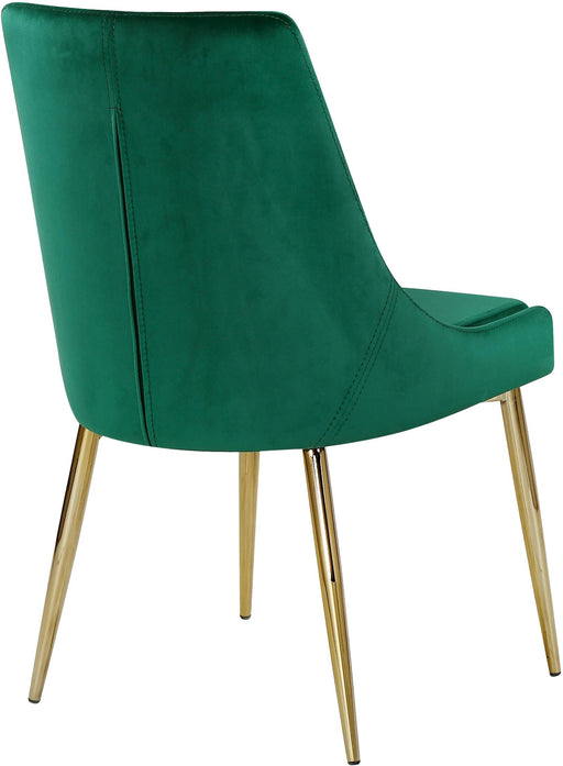 Karina Green Velvet Dining Chair - Furniture Stars (Chicago, IL)