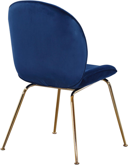 Paris Navy Velvet Dining Chair - Furniture Stars (Chicago, IL)