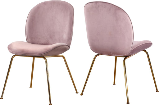 Paris Pink Velvet Dining Chair - Furniture Stars (Chicago, IL)