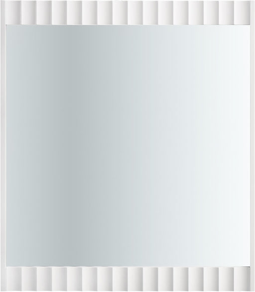 Modernist White Gloss Mirror - Furniture Stars (Chicago, IL)