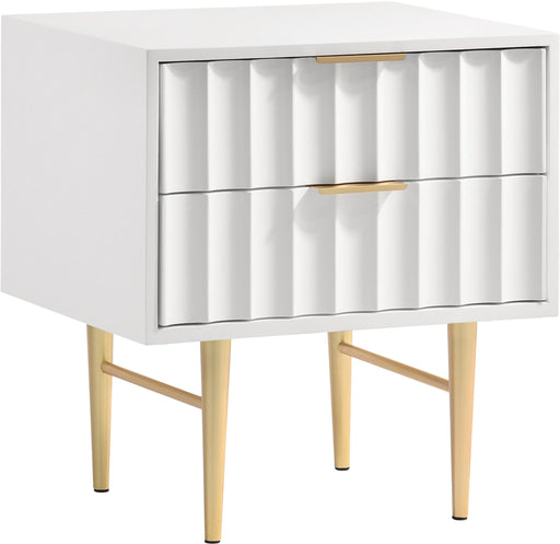 Modernist White Gloss Night Stand - Furniture Stars (Chicago, IL)