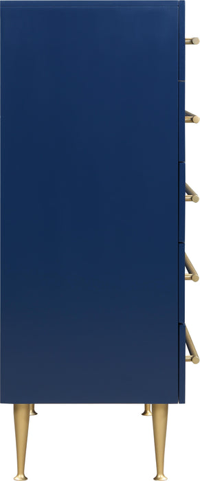 Marisol Navy Chest - Furniture Stars (Chicago, IL)