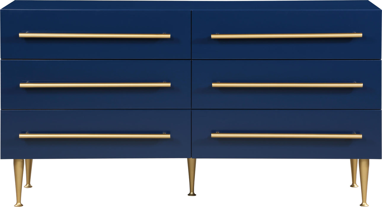 Marisol Navy Dresser - Furniture Stars (Chicago, IL)