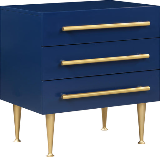 Marisol Navy Night Stand - Furniture Stars (Chicago, IL)