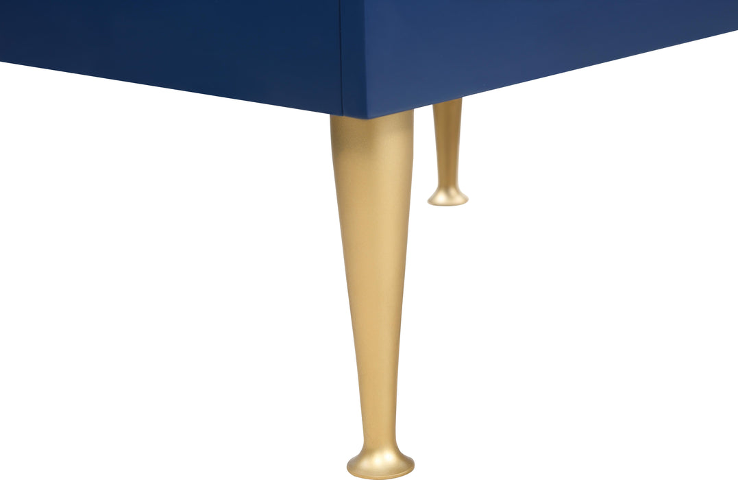Marisol Navy Night Stand - Furniture Stars (Chicago, IL)