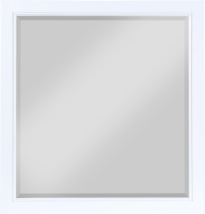Marisol White Mirror - Furniture Stars (Chicago, IL)