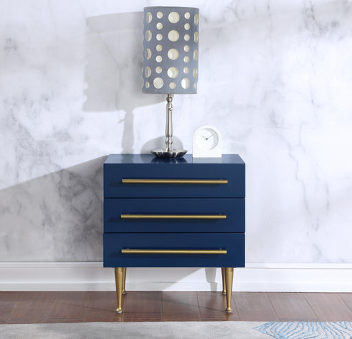 Marisol Navy Night Stand - Furniture Stars (Chicago, IL)