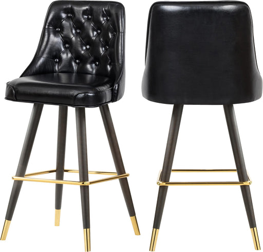 Portnoy Black Faux Leather Counter/Bar Stool - Furniture Stars (Chicago, IL)