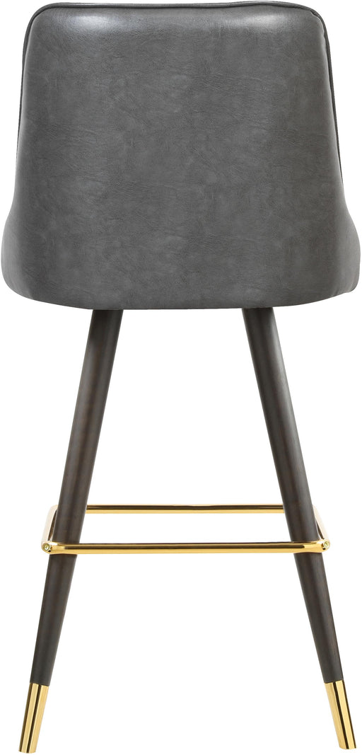 Portnoy Grey Faux Leather Counter/Bar Stool - Furniture Stars (Chicago, IL)