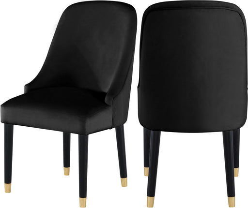 Omni Black Velvet Dining Chair - Furniture Stars (Chicago, IL)