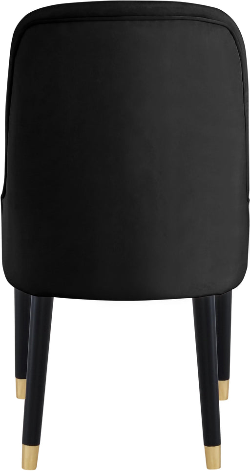 Omni Black Velvet Dining Chair - Furniture Stars (Chicago, IL)