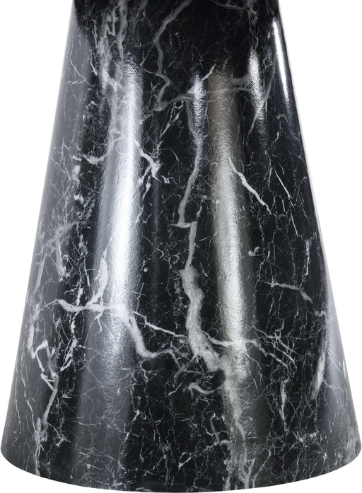 Omni Black Faux Marble Dining Table - Furniture Stars (Chicago, IL)