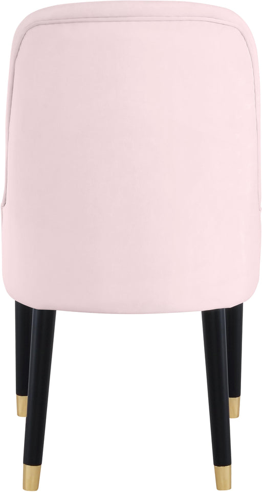 Omni Pink Velvet Dining Chair - Furniture Stars (Chicago, IL)