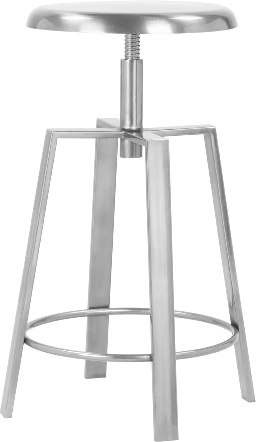 Lang Silver Counter/Bar Stool - Furniture Stars (Chicago, IL)