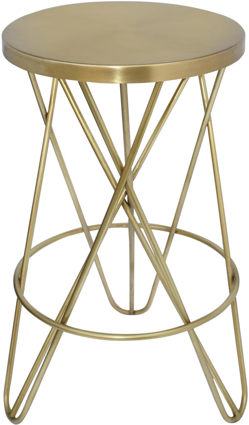Mercury Gold Counter Stool - Furniture Stars (Chicago, IL)