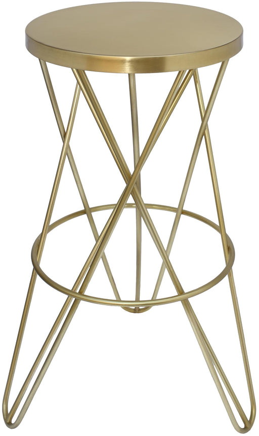 Mercury Gold Bar Stool - Furniture Stars (Chicago, IL)