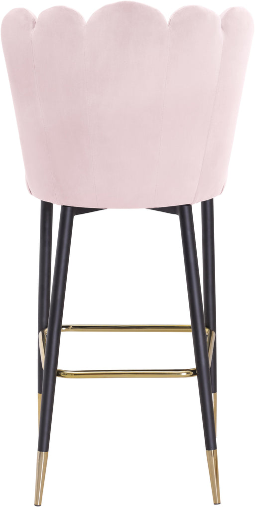 Lily Pink Velvet Stool - Furniture Stars (Chicago, IL)