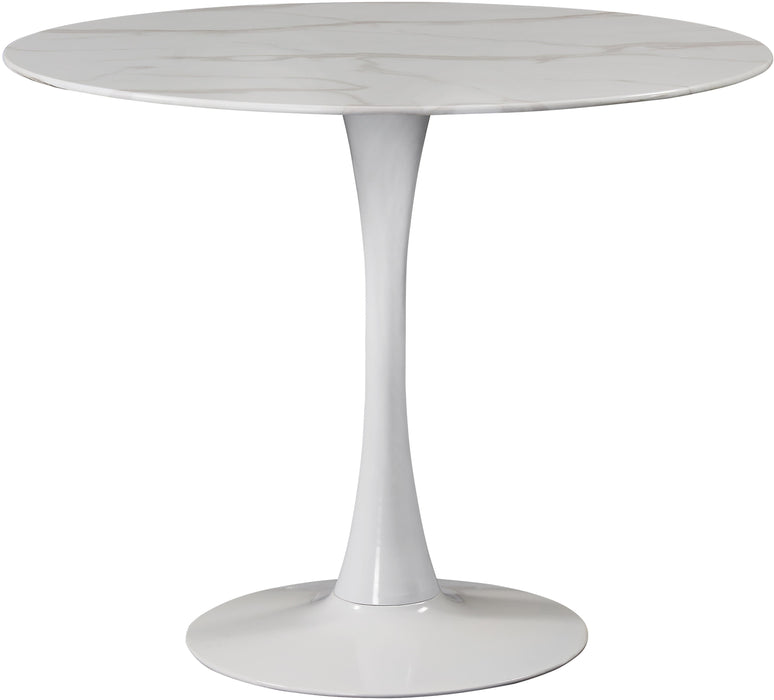 Tulip White Dining Table (3 Boxes) - Furniture Stars (Chicago, IL)