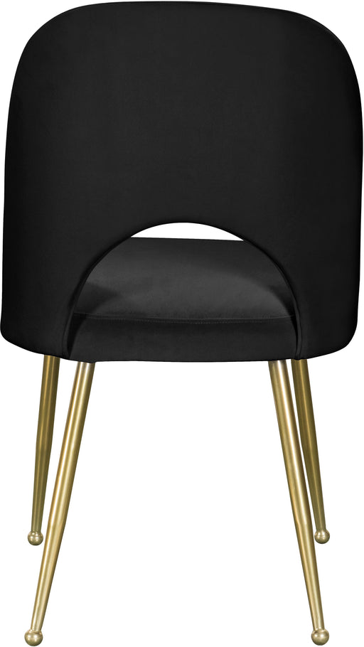 Logan Black Velvet Dining Chair - Furniture Stars (Chicago, IL)