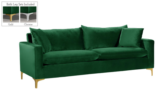 Naomi Green Velvet Sofa - Furniture Stars (Chicago, IL)