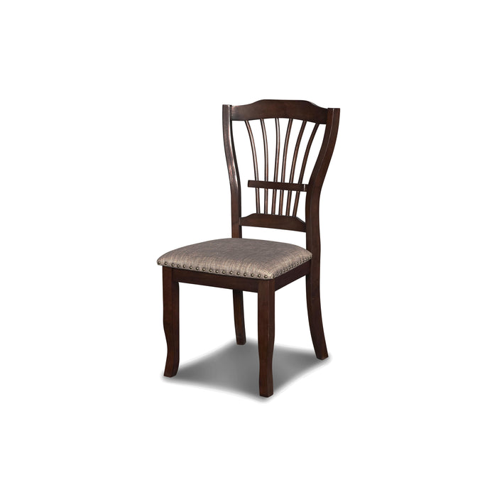BIXBY DINING CHAIR (2 PER CARTON)-ESPRESSO - Furniture Stars (Chicago, IL)