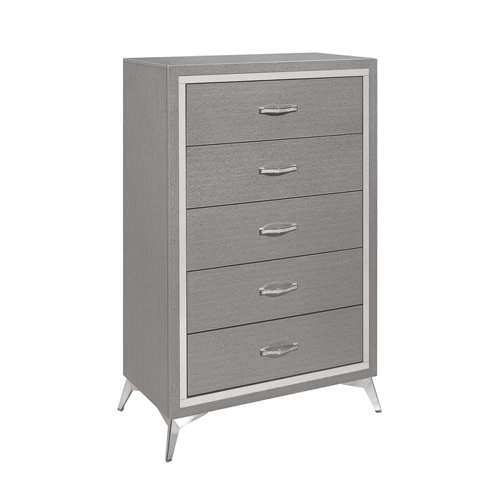 HUXLEY CHEST-GRAY - Furniture Stars (Chicago, IL)