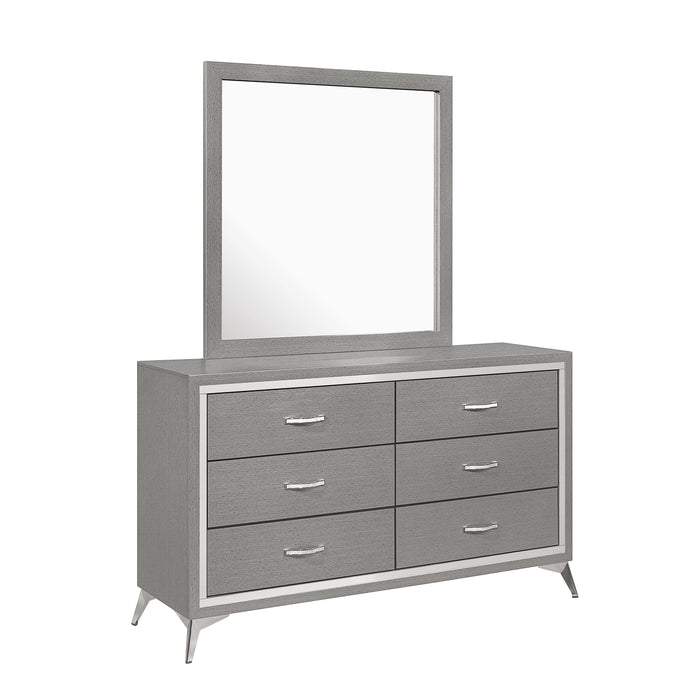 HUXLEY DRESSER-GRAY - Furniture Stars (Chicago, IL)