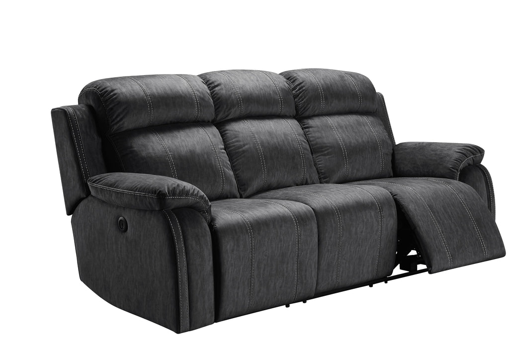 TANGO DUAL RECLINER SOFA-SHADOW - Furniture Stars (Chicago, IL)
