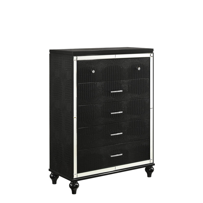 VALENTINO CHEST-BLACK - Furniture Stars (Chicago, IL)