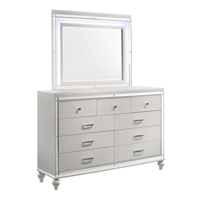 VALENTINO DRESSER-WHITE - Furniture Stars (Chicago, IL)